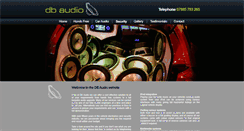 Desktop Screenshot of d-b-audio.co.uk